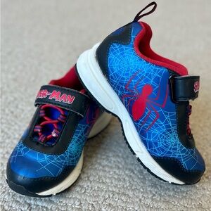 Marvel Spiderman Light Up Toddler Sneaker - Size 8